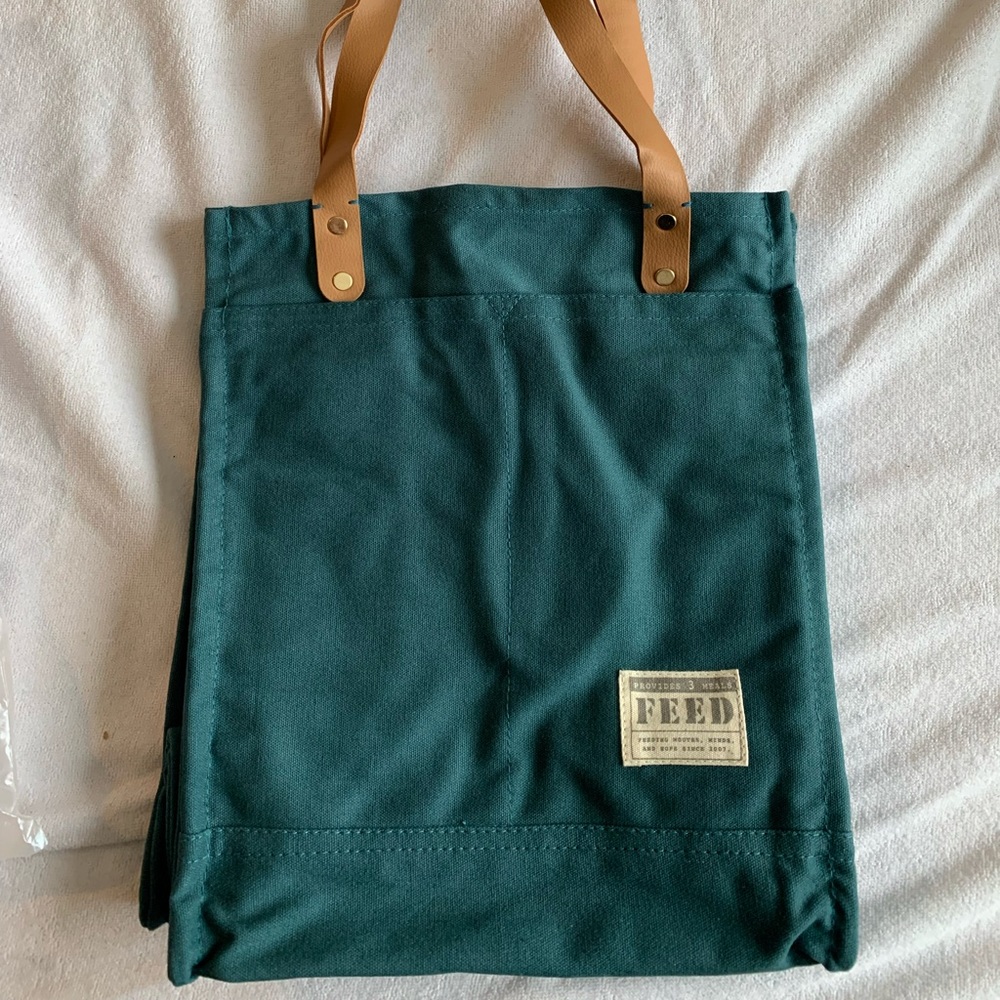 FEED canvas tote bag